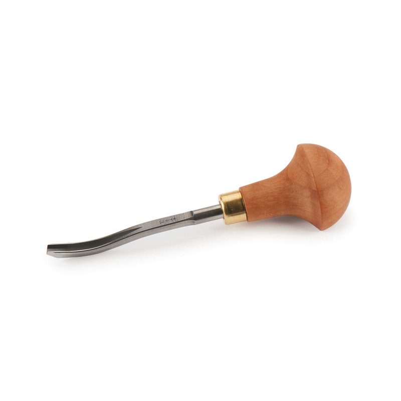V-Parting Tool - Types:Palm Handled - Sweep:Number 12 - Size:4 mm